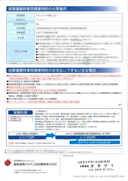SOMPOホールディングス車の保険 2