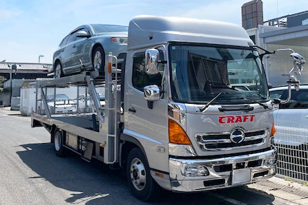 事故対応のための積載車